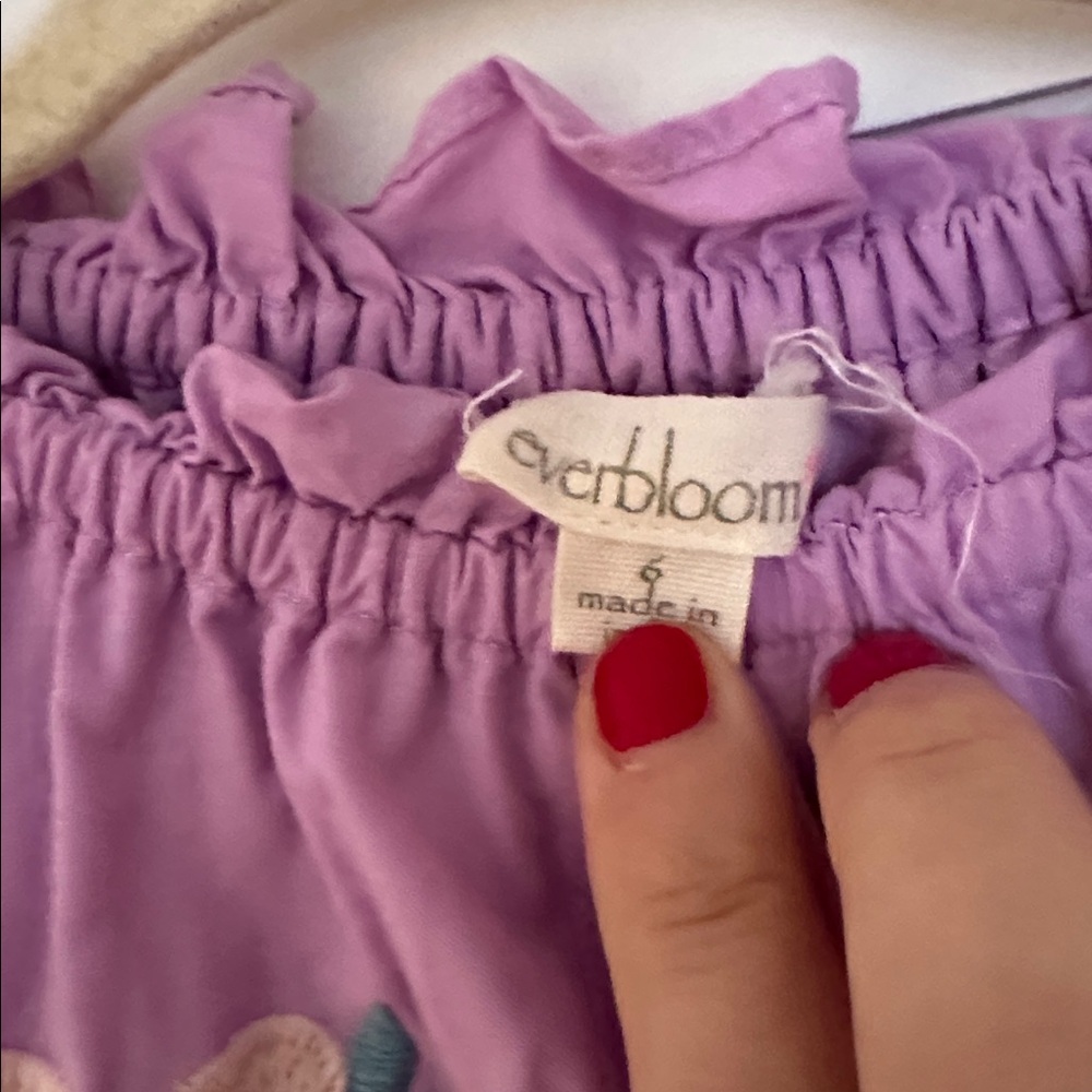 Bloom Lavender Ruffled Top - Picture 3 of 4